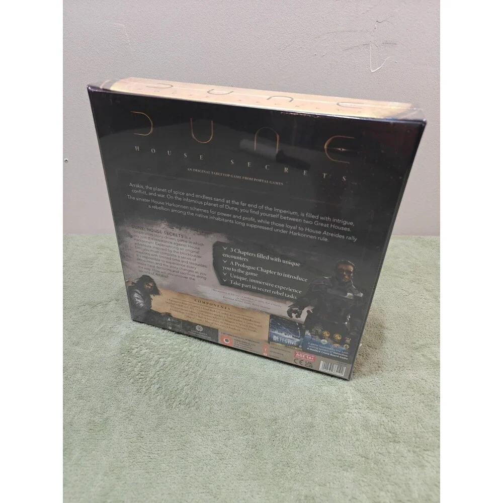 Dune House Secrets Board Game Portal Games Sealed New Legendary Tabletop Co-Op